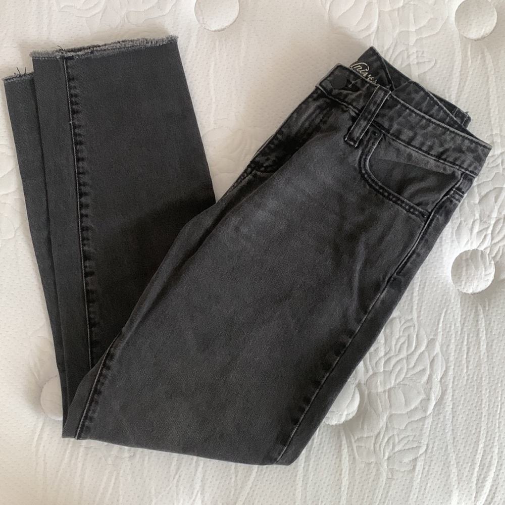 Washed out black Hi Rise Jean - Picture 2 of 8
